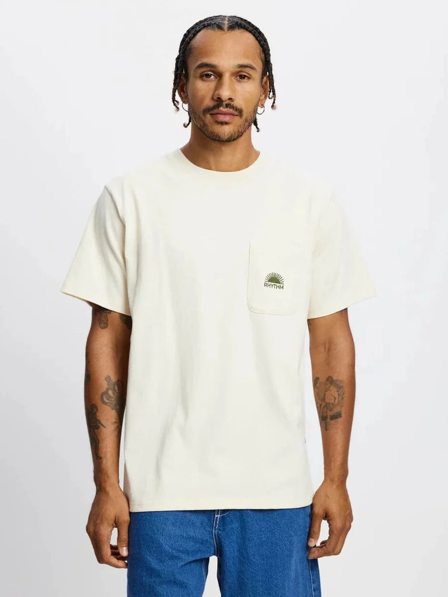 Heavy Vintage Pocket Emblem SS T-Shirt