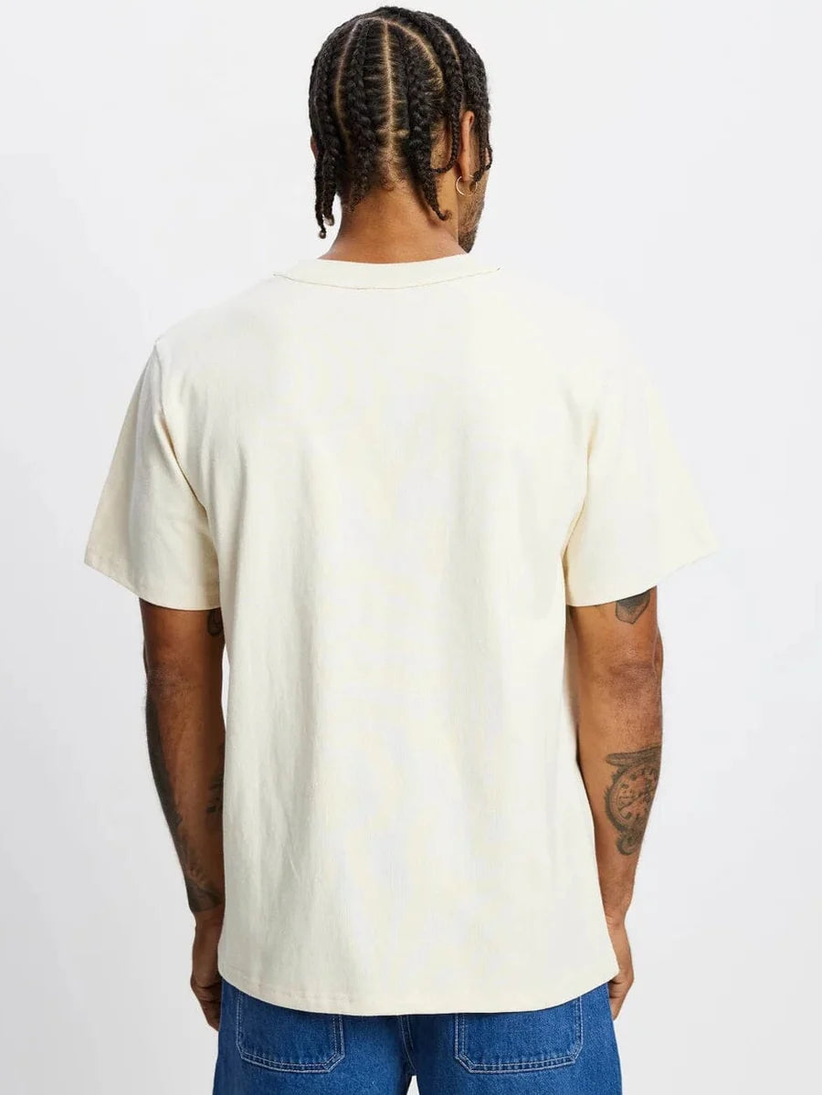 Heavy Vintage Pocket Emblem SS T-Shirt