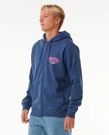 Shred Till Dead Zip Through Hood