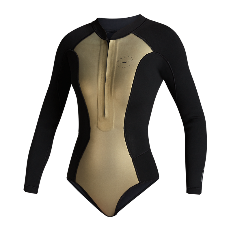 Sway Longarm Super Shorty 2/2mm Fzip Womens "Black Series"