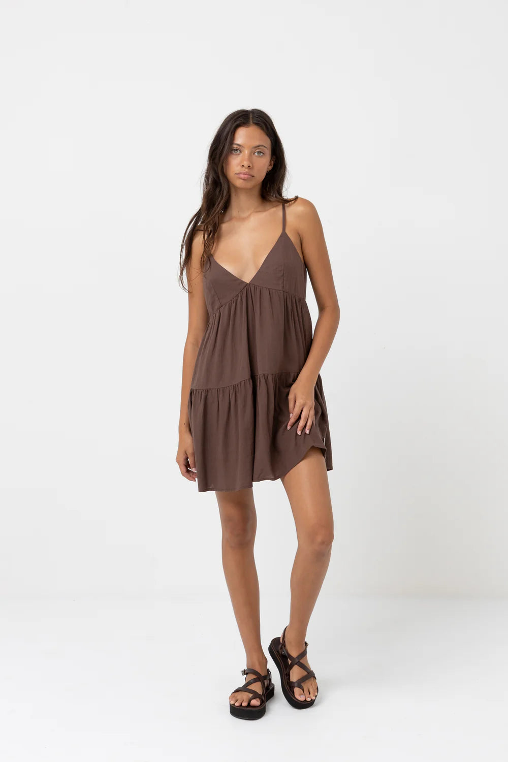 Classic Tiered Mini Dress