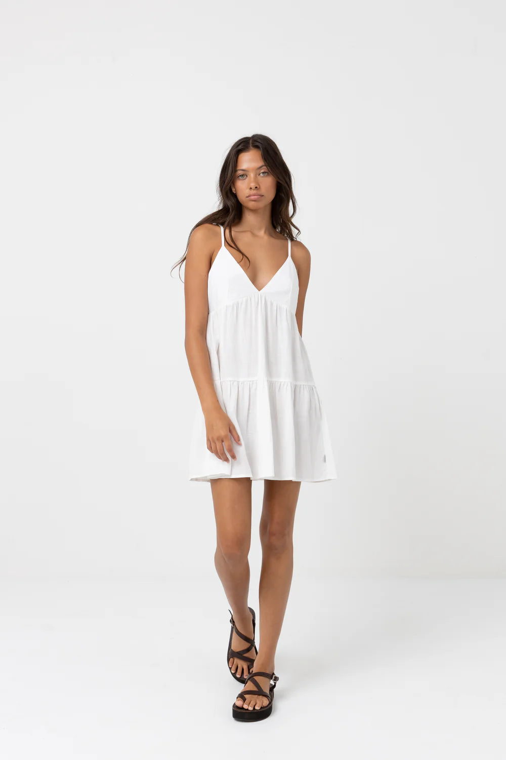 Classic Tiered Mini Dress