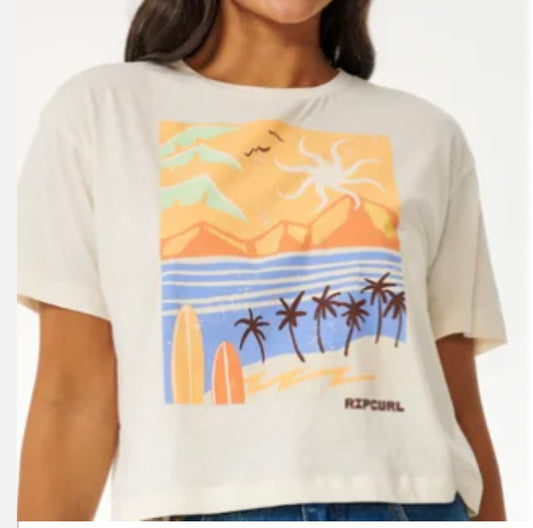 Calypso crop tee