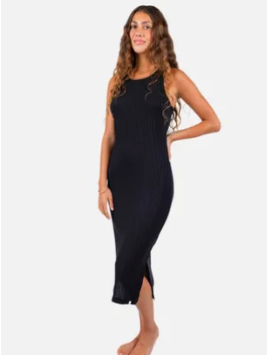 Premium rib racer dress