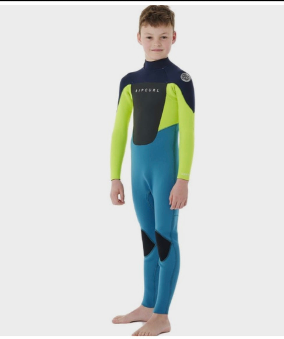 Omega 4/3mm Back Zip Wetsuit kids