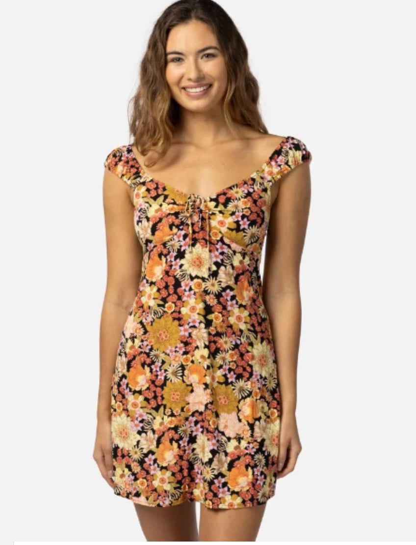 Mystic Floral Mini Dress