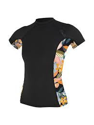 O'Neill Wome's Side Print Long-Sleeve Rashguard